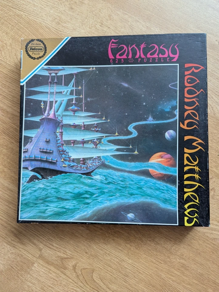 Rodney Matthews The Ether Stream Fantasy Jigsaw 625 Pieces - Image 1 of 1