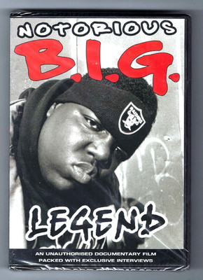 Notorious B.I.G. Legend DVD VIDEO DOCUMENTARY hip-hop biography  NEU