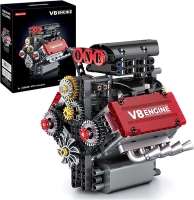 #ad V8 Engine Building SetV8 Engine Model Kit That RunBuild Your Own STEM Mini V8 $77.50