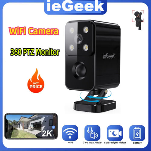 ieGeek 2K/3MP Outdoor Wireless Security Camera Home WiFi Battery CCTV IP Camera - Picture 11 of 11