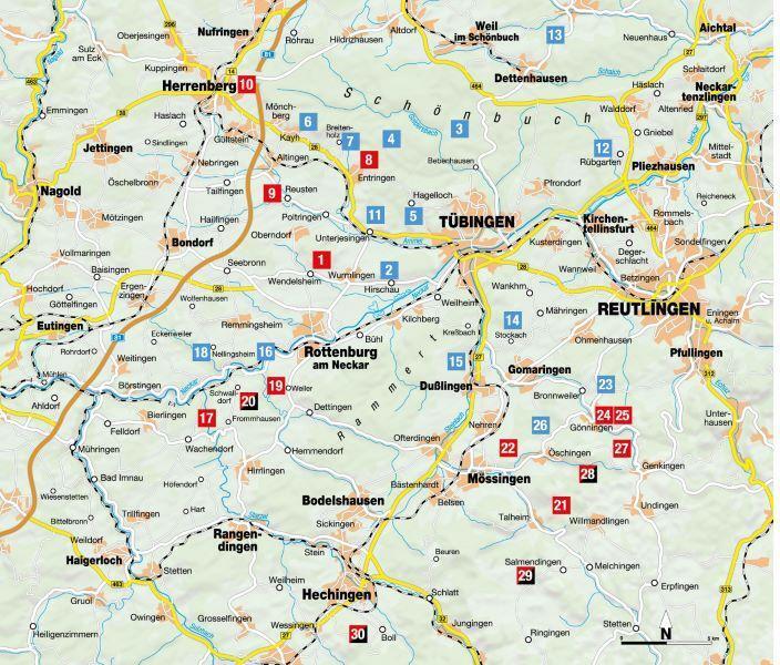 Thumbnail - Erlebnis-wanderungen In Und Um Tübingen Arndt Spieth Taschenbuch 168