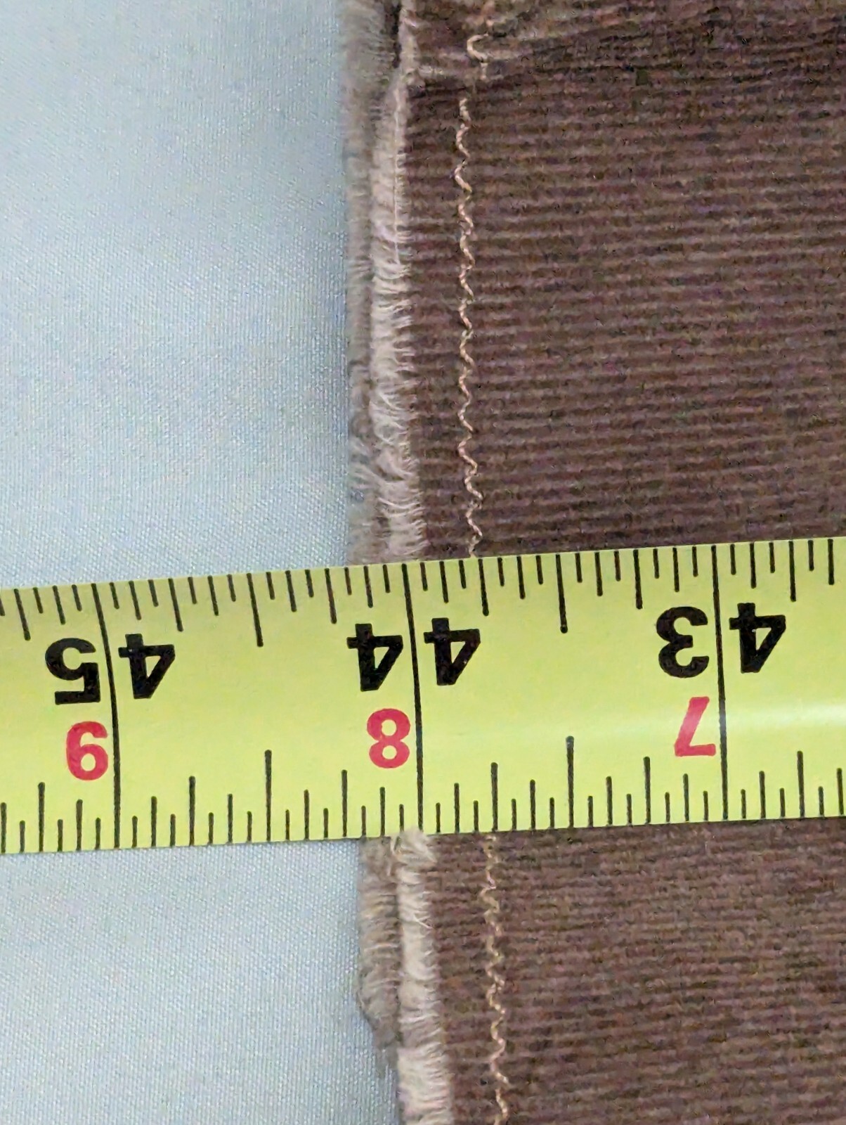 Social Tourist Brown Patchwork Flared Corduroy Wo… - image 14