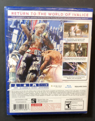 Final Fantasy XII [ The Zodiac Age ] (PS4) NEW | eBay