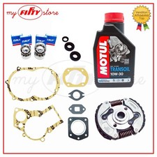 FRIZIONE + REVISIONE MOTORE + OLIO Morini S5 Malaguti GRIZZLY 10 12 LEM CO48