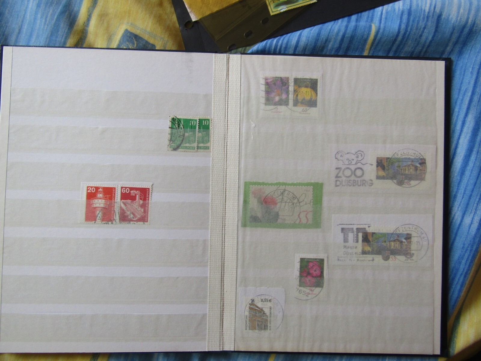 Germany all periods and regions of stamps in stock book 6.5" x 8.5" eBay