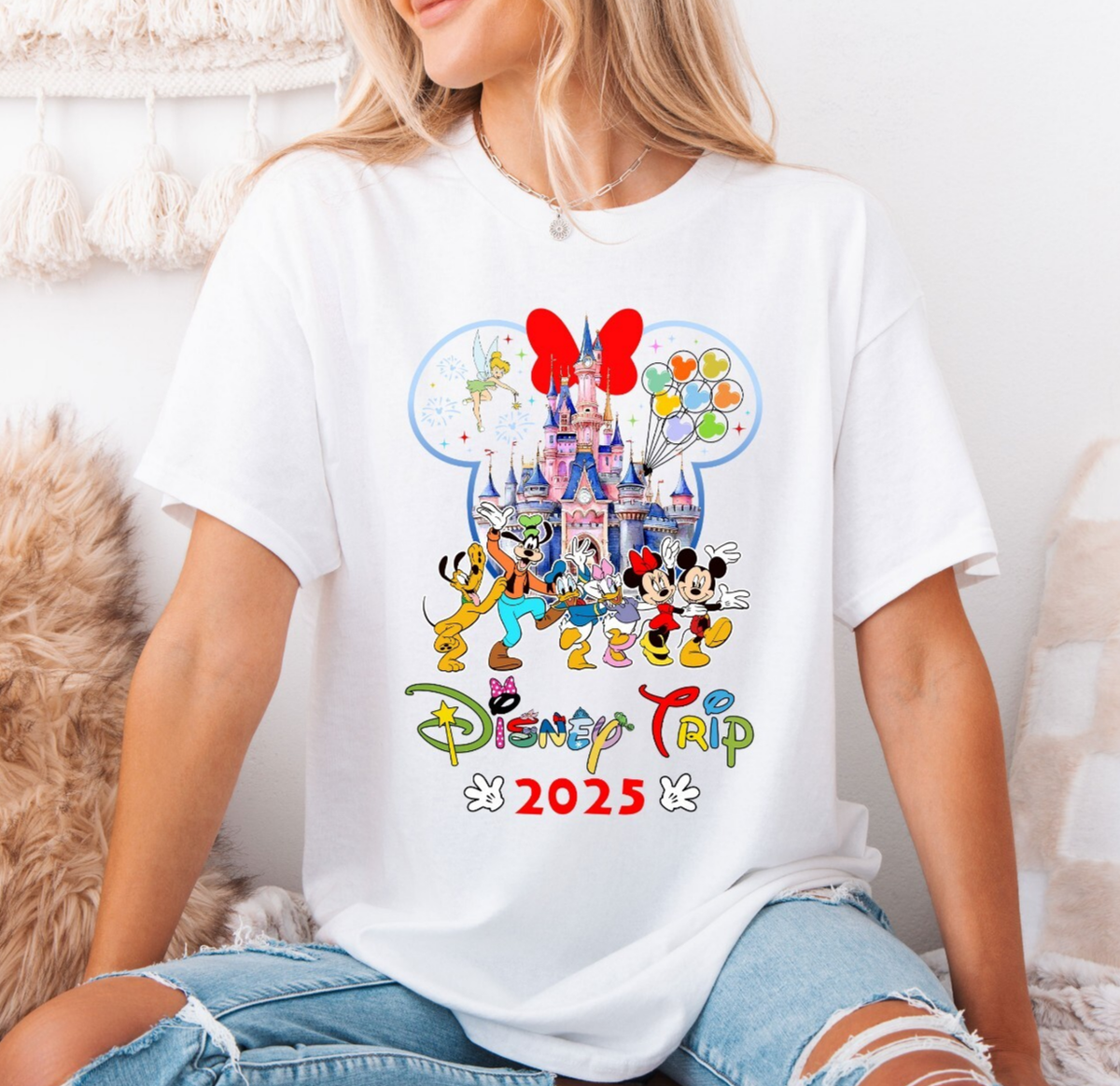 Disney Trip 2025 Shirt, Family Disneyland Tshirt, Mickey and Friends Tshirt