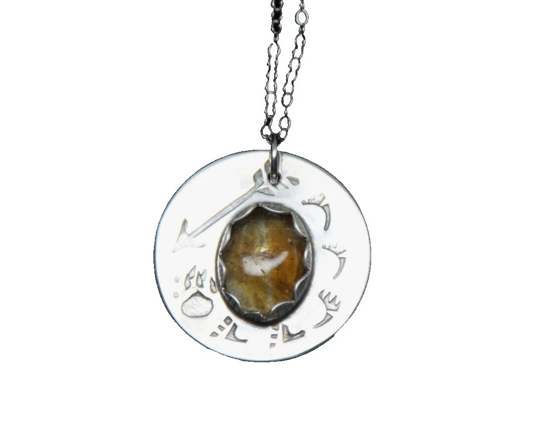 Citrine Pendant Stone Handcrafted Necklaces & Pendants