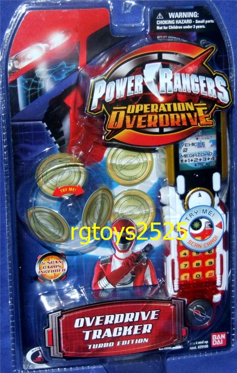 Power Rangers Operation Overdrive Tracker Morpher Turbo