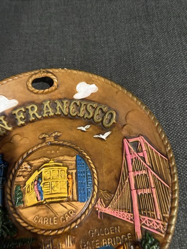 SNCO Imports / San Francisco / Japan / Dekoteller / Vintage Sammelteller - Bild 4 von 6