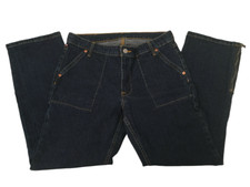 Polo Jeans Co. Ralph Lauren Women's Dark Wash Marilyn Ankle Denim Jeans Size 10