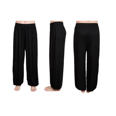 Herren weiche bequeme Pyjamahose Home Übergröße Pyjamahose Yoga Schlafanzug