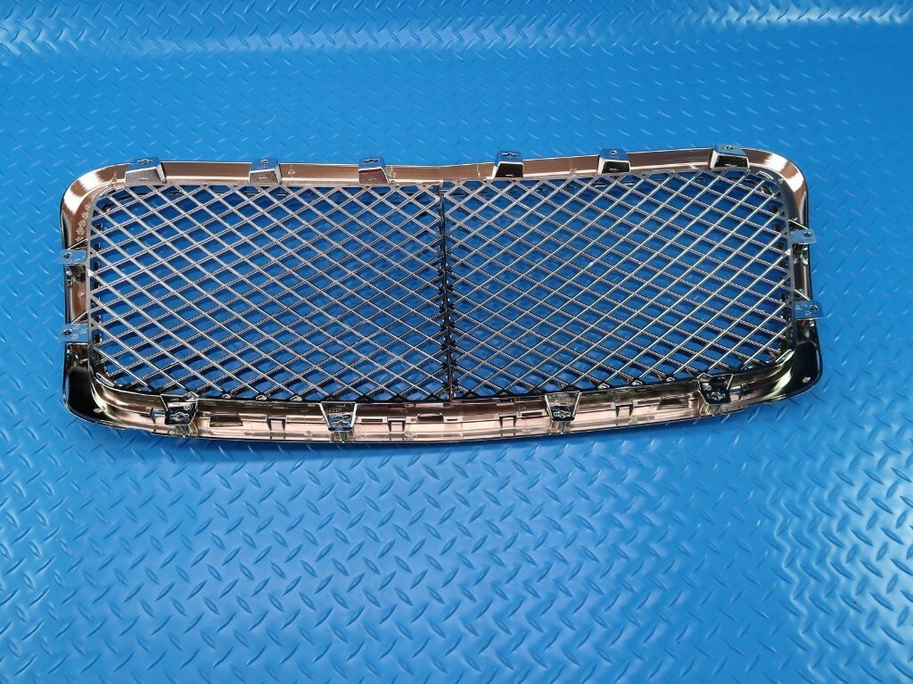 Bentley Continental Gtc Gt main radiator grille chrome 3 pieces #9775