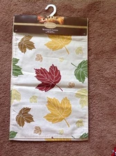 Bardwil Linens WINDSWEPT Autumn Leaves TABLE RUNNER  Fall Thanksgiving