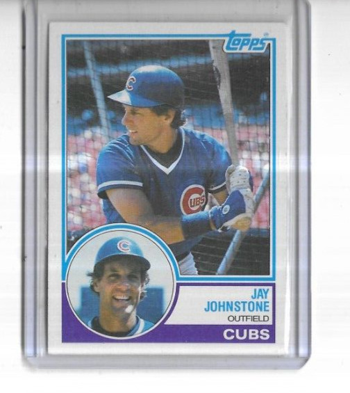 1983 Topps #152 Jay Johnstone Chicago Cubs