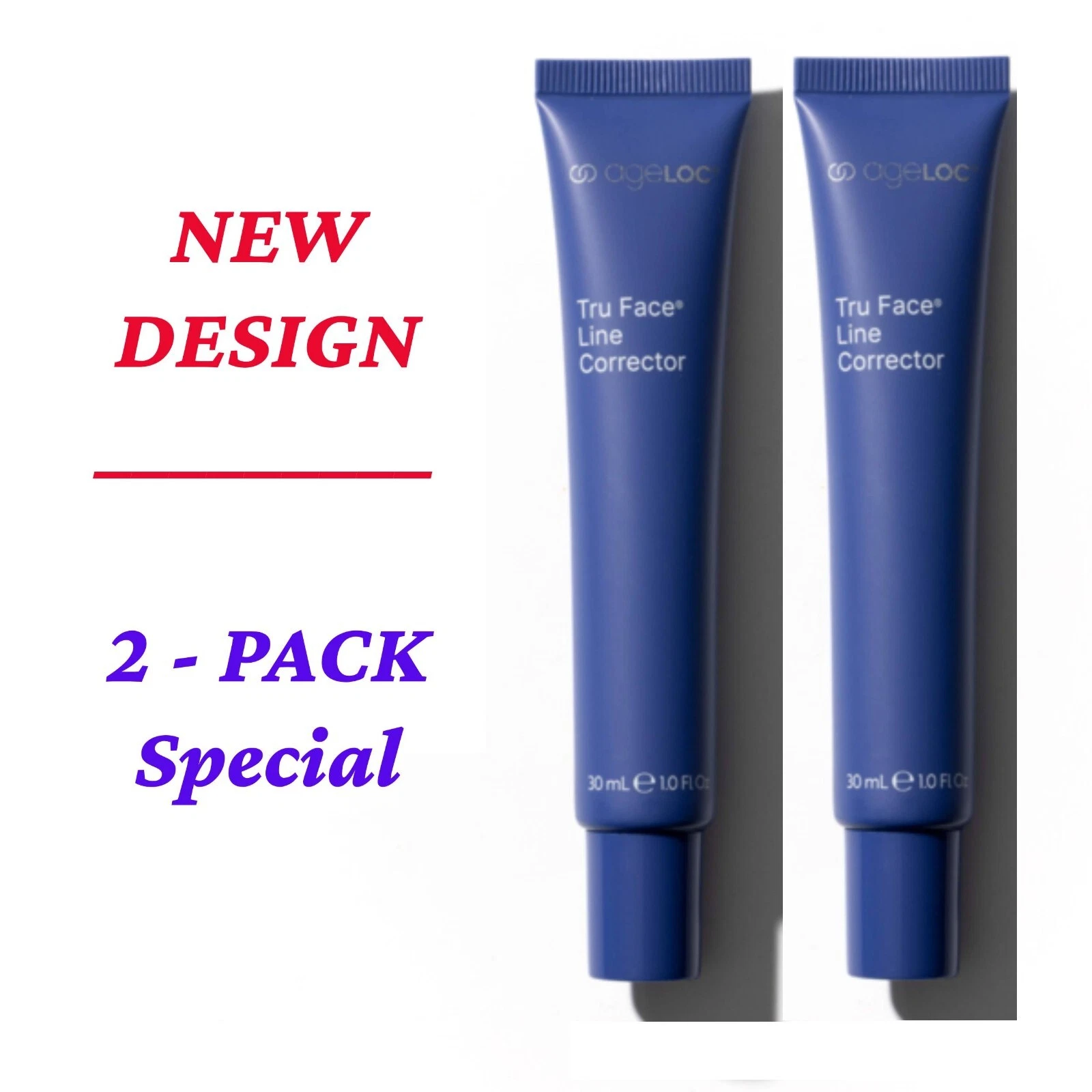 2-PACK Nu Skin NuSkin Tru Face Line Corrector -Authentic New Stock- 07/2028