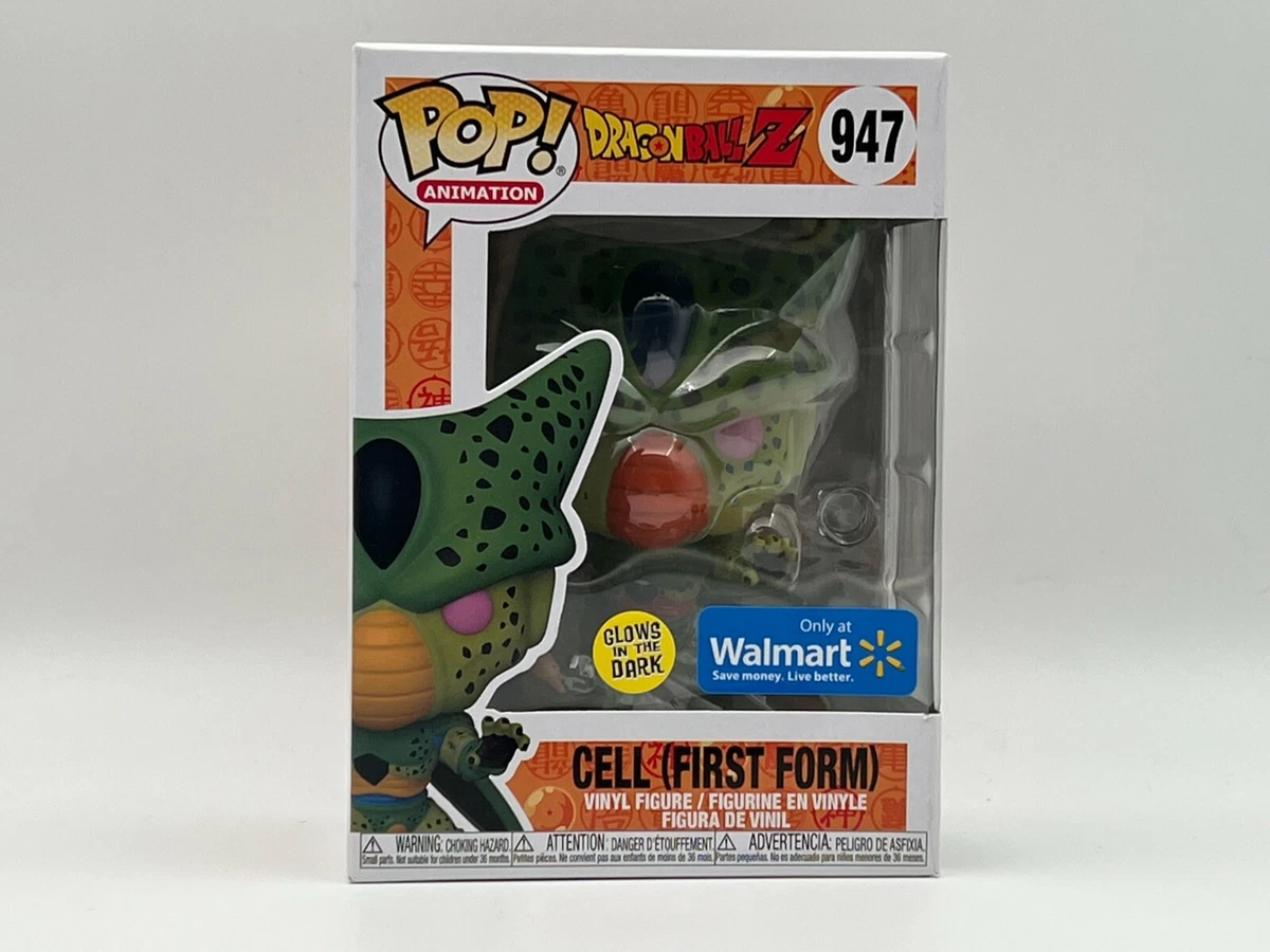 Funko POP! Animation: Dragon Ball Z - Cell (First Form) (Glow) - Walmart  Exclusive