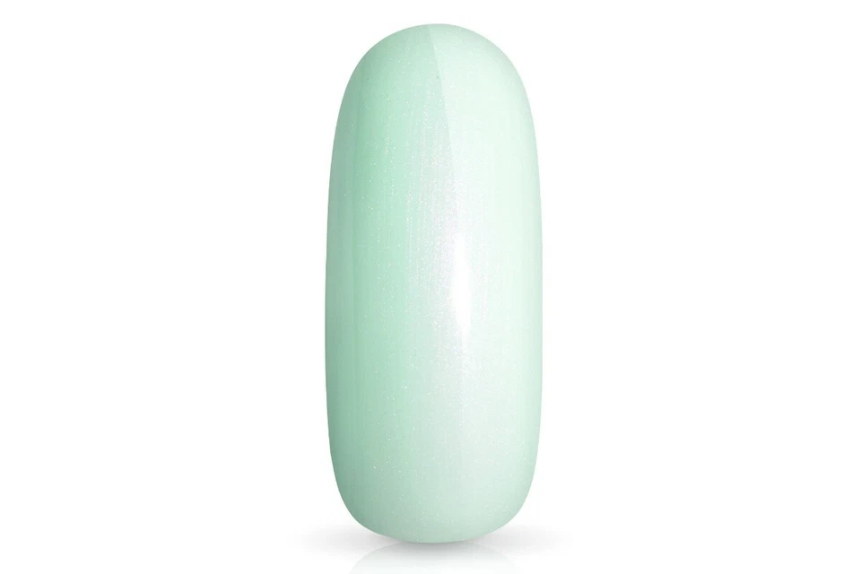 Jolifin LAVENI Shellac  - pastell-mint pearl 12ml UV/LED-Nagellack #S496 - Bild 2 von 4