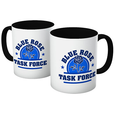TWIN PEAKS BLUE ROSE TASK FORCE DAVID LYNCH KULT TV TASSE IN VERSCHIEDENEN FARBEN