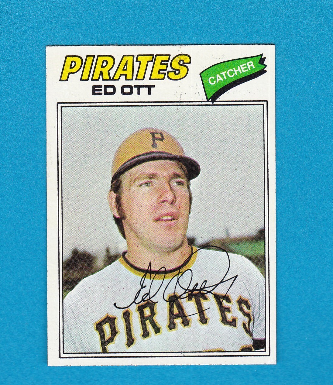 1977 TOPPS BASEBALL SET BREAK 197 ED OTT PIRATES NM/MT