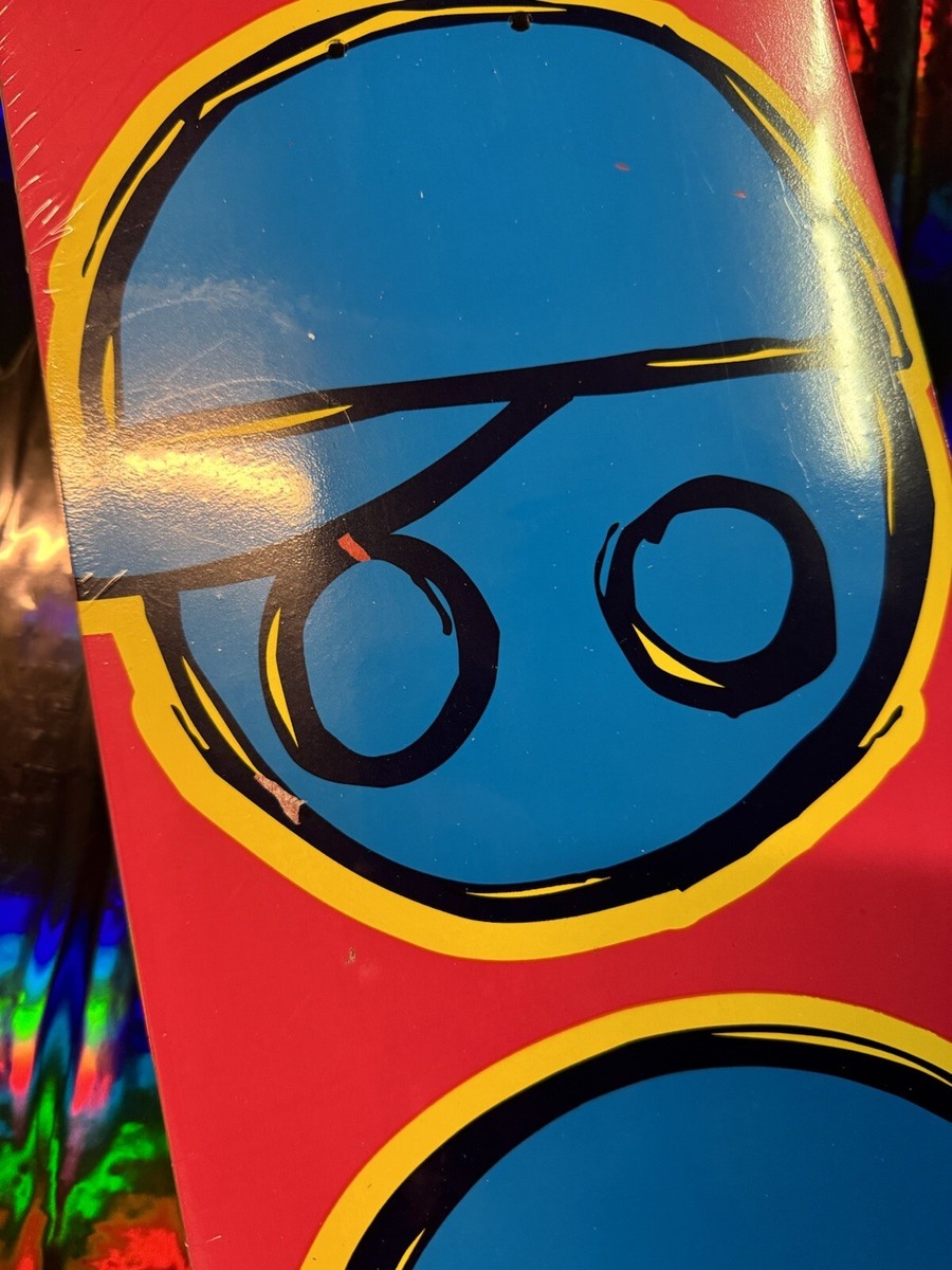 RARE Enjoi Rodney Mullen Boy Genius Skateboard Deck In Shrink BLEM