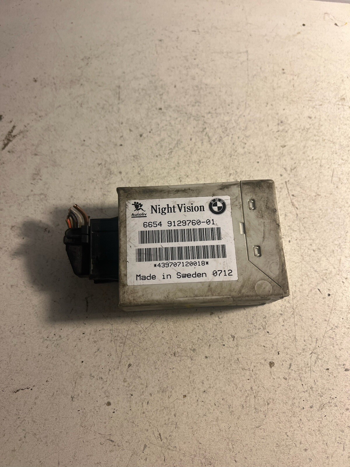 Camera Control Module 6654 9129760-01