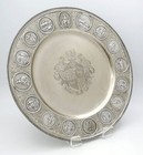 IRISH Silver CHARGER Horticultural Agricultural Medals Dukes of Somerset 83oz