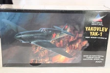 1/48 Scale Accurate Miniatures, Yakovlex YAK-1 Model Kit #3424 BN Sealed Box