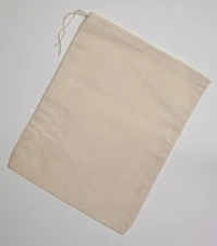 Made in the USA 8x10 inch (20x25 cm) Cotton Muslin Bags