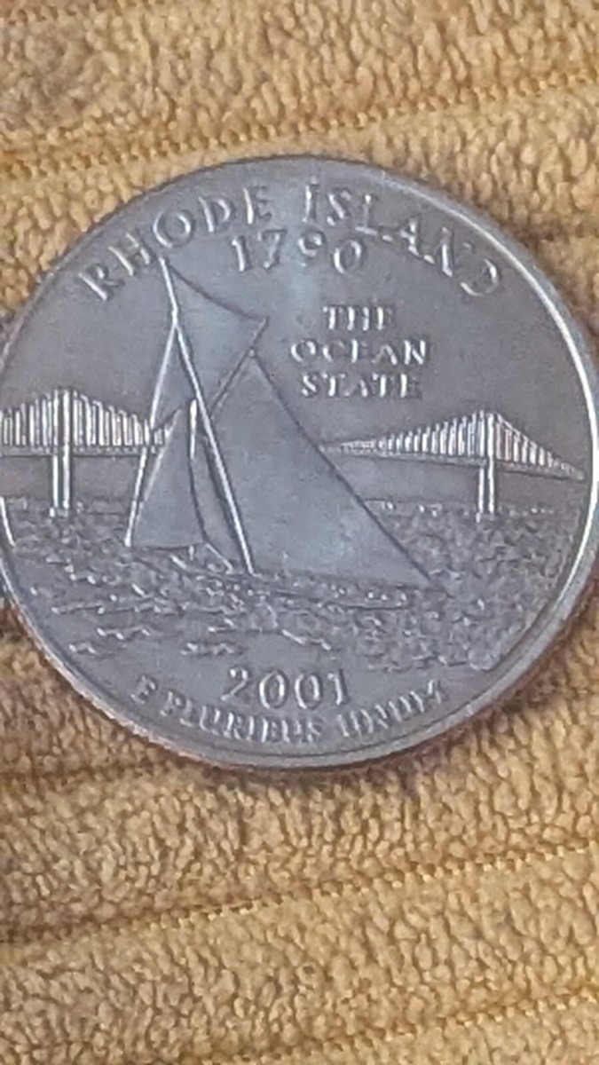 RARE HIGH GRADE 2001 D Rhode Island State Quarter | eBay
