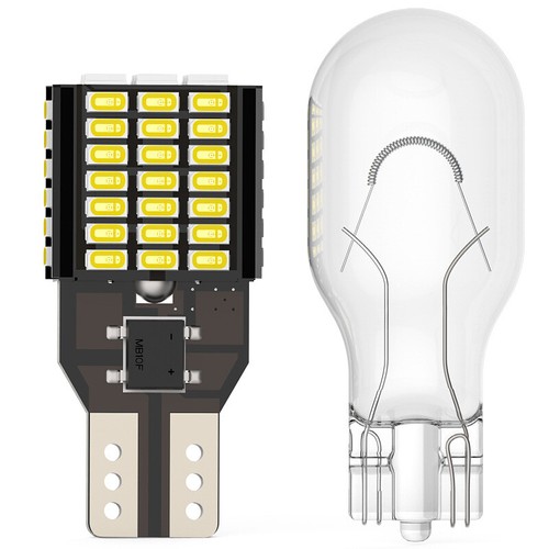 Canbus T15 Led High Power T16 Reverse Lights For Car Bulb Back Up W16W No Hy-jy - Afbeelding 2 van 9