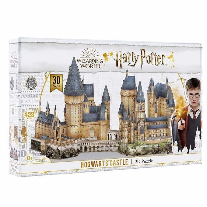 4D Cityscape Harry Potter Hogwarts Castle 3D Puzzle 428 Pieces for sale online
