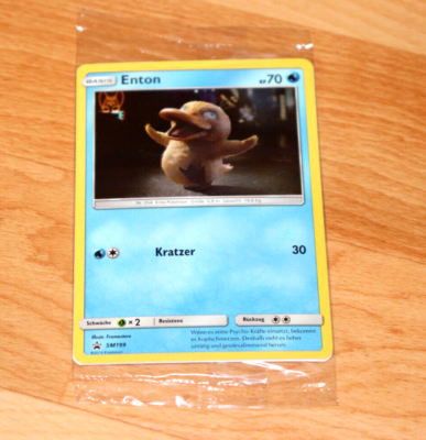 2019 Pokemon Detective Pikachu PSYDUCK PROMO Card Nintendo