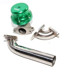 External Green 3538mm Adj. Turbo Wastegatedump Tube Pipeelbow Inlet Adapter External Green 3538mm Adj. Turbo Wastegatedump Tube Pipeelbow Inlet Adapter