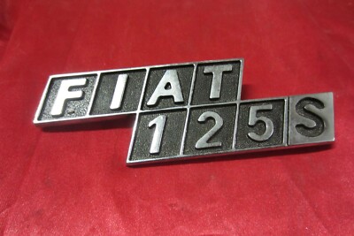 FIAT 126 PERSONAL// SCRITTA POSTERIORE// REAR NAMEPLATE