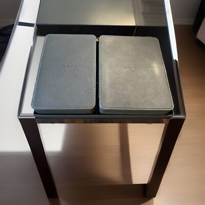Vertu Ascent TI Box mit Zubehör Vintage Rar