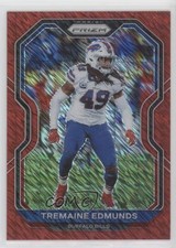 2020 Panini Prizm FOTL FOTL Red Shimmer Prizm 15/35 Tremaine Edmunds #6 s3g