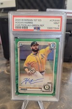 2020 Bowman Chrome Prospects Autographs Hogan Harris #CPA-HH (AU, RC)