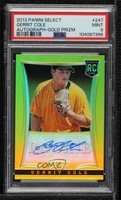 2013 Panini Select Rookie Auto Gold Prizm 23/25 Gerrit Cole #247 PSA 9 MINT 0e2x