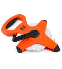 50m Fiberglass Tape Measure, 1/2 Inch, 3X Speed, Metal Spike, Athletic Field