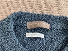 Daniele Fiesoli Italy cotton blue pullover crew sweater Zanone L bouclé large — photo 2