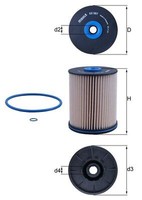 Mahle Kraftstofffilter Filtereinsatz FüR Opel Insignia B Sports Tourer 2.0 Cdti