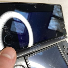 Nintendo 3DS Handheld Video Game Console Black CTR-001 W Charger Stylus