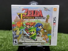 Legend of Zelda: Tri Force Heroes (Nintendo 3DS, 2015)
