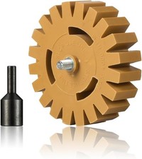 Decal Remover, Eraser Wheel, Remove Car Decal, Vinyl and Stickers 1Pcs Slotted