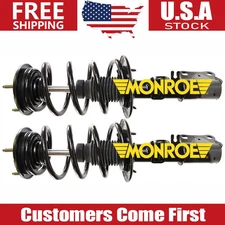 Front Monroe Struts & Coil Spring For 2013-2019 Ford Police Interceptor Sedan
