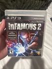 Infamous 2 PS3 PlayStation 3 Case Disc and Manual GREAT CONDITION!