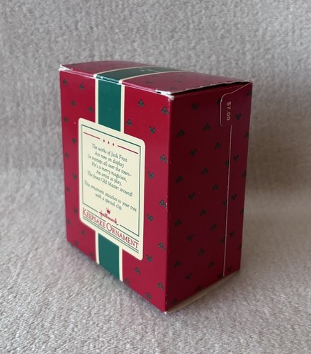 Jack Frosting 1987 Punze Andenken Ornament Neu im Karton - Bild 3 von 3