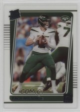 2021 Panini Clearly Donruss Rated Rookie Zach Wilson #52 12yh