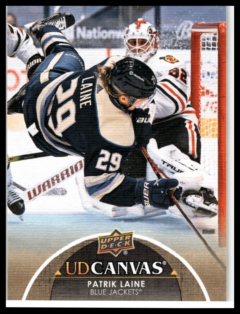 2021-22 Upper Deck UD Canvas Patrik Laine #C25 Hockey Card