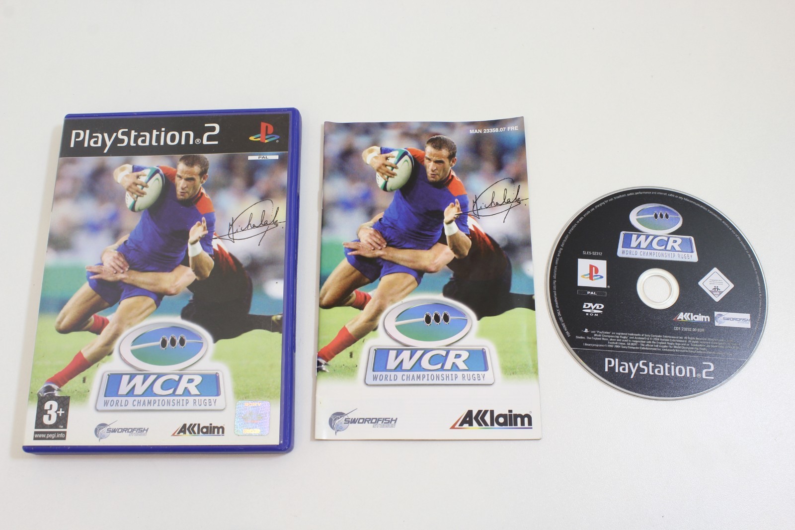 JEU PS2 PLAYSTATION 2 PAL - WORLD CHAMPIONSHIP RUGBY WCR - FR